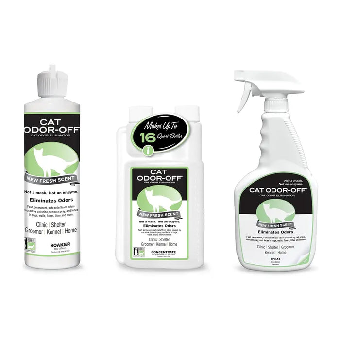 Cat Odor-Off 3-Piece Odor Eliminator Kit