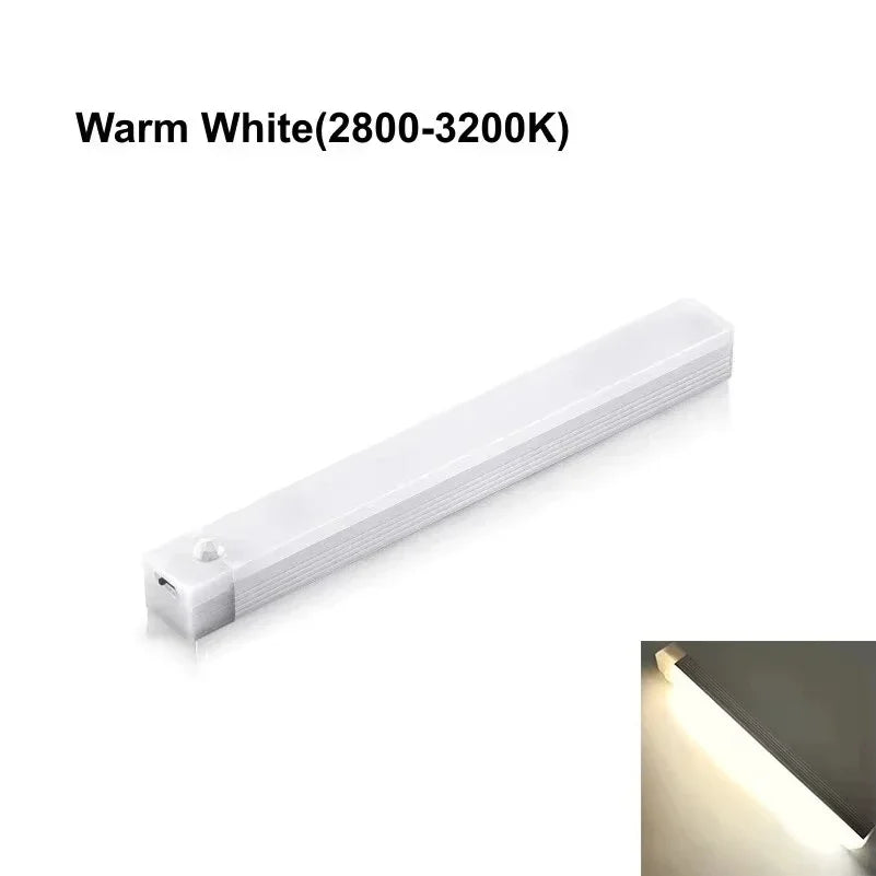 Kitchen Usb Rechargeable Led Lamp LED Night Light with Motion Sensor Cupboard for Cabinets Home and Decoration Lights Wardrobe
