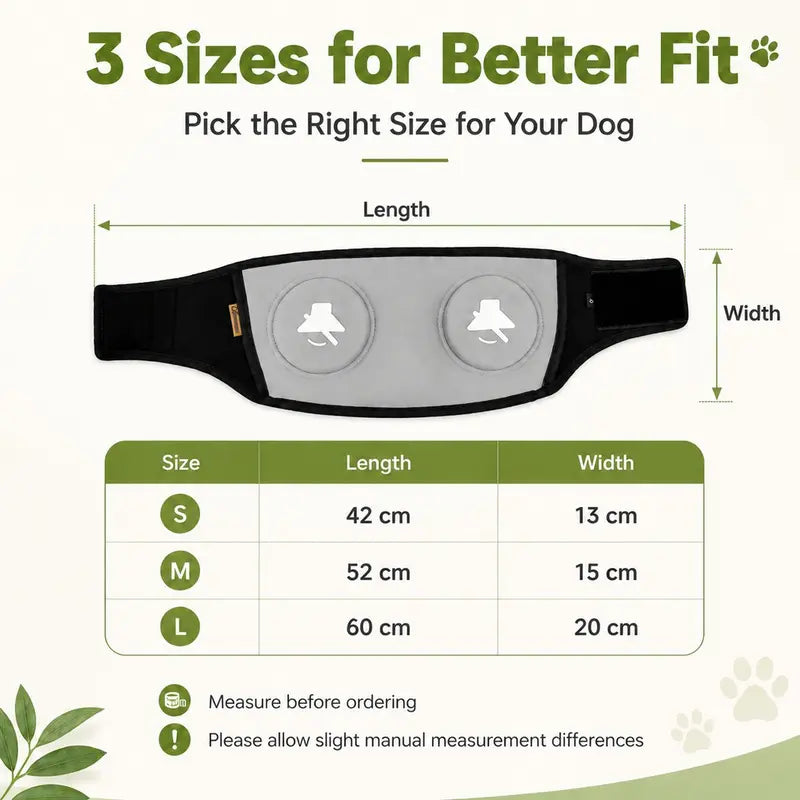 Comfortable Dog Anxiety Ear Muffs, Adjustable Velcro Ear Protection for Noisy Environments
