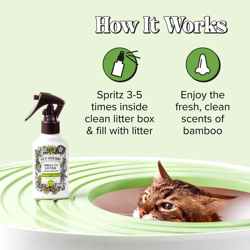 [Pet~Pourri] Ultimate Cat Odor Eliminator Kit (2 Room Sprays + 1 Litter Box Freshener)