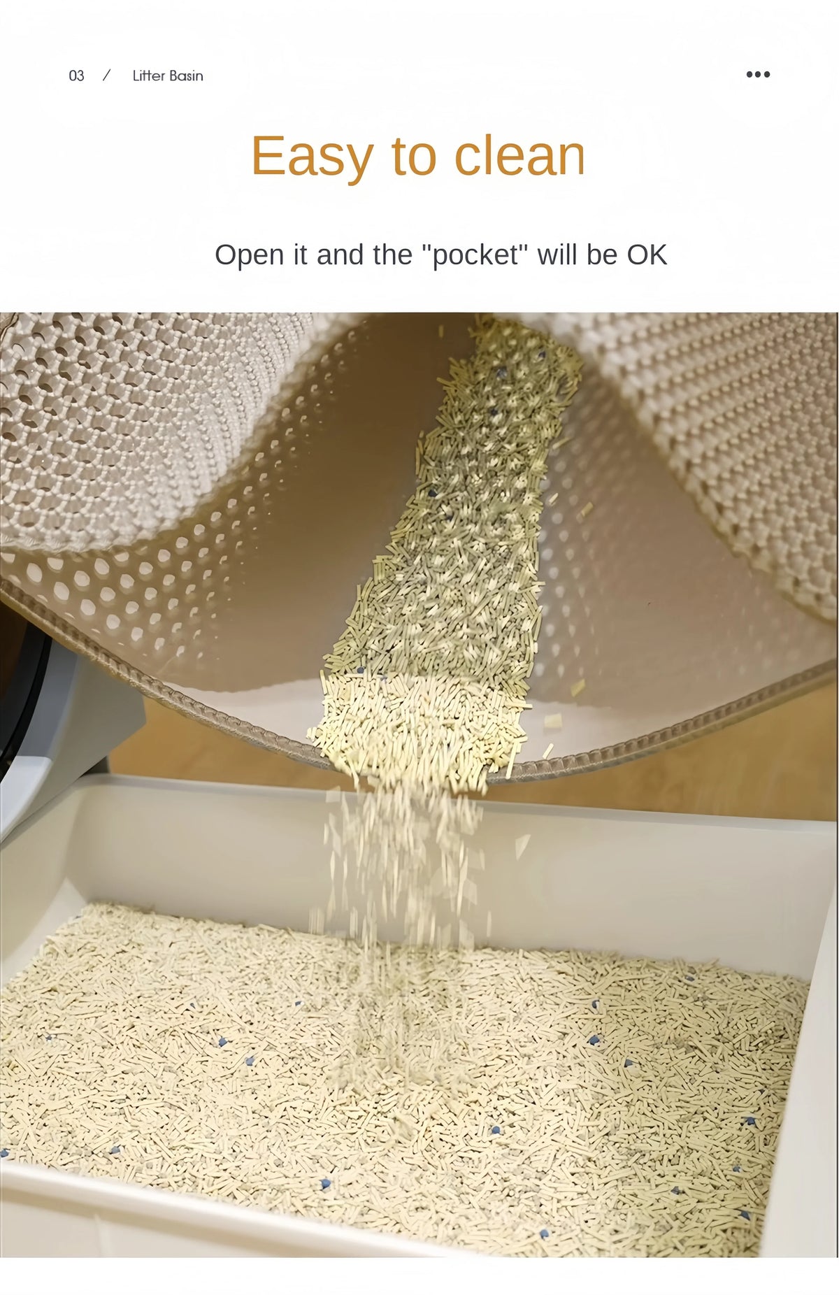 Double-layer cat litter mat
