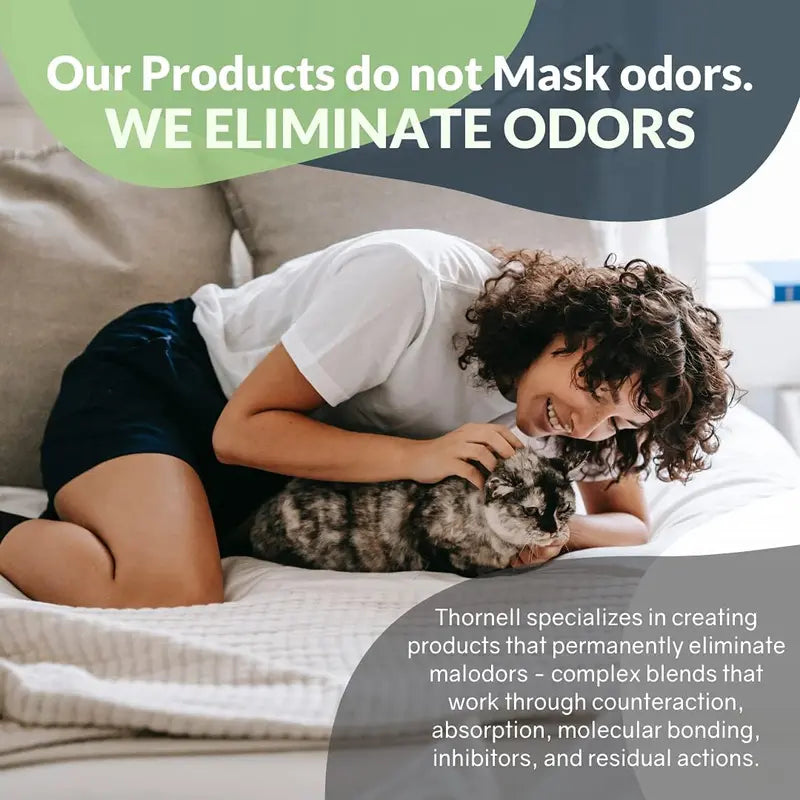 Cat Odor-Off Concentrate Pet Smell Odor Eliminator Bundle – Cat Odor Remover Concentrate for Pet Urine, Fresh or Original Scent 3 Piece Kit