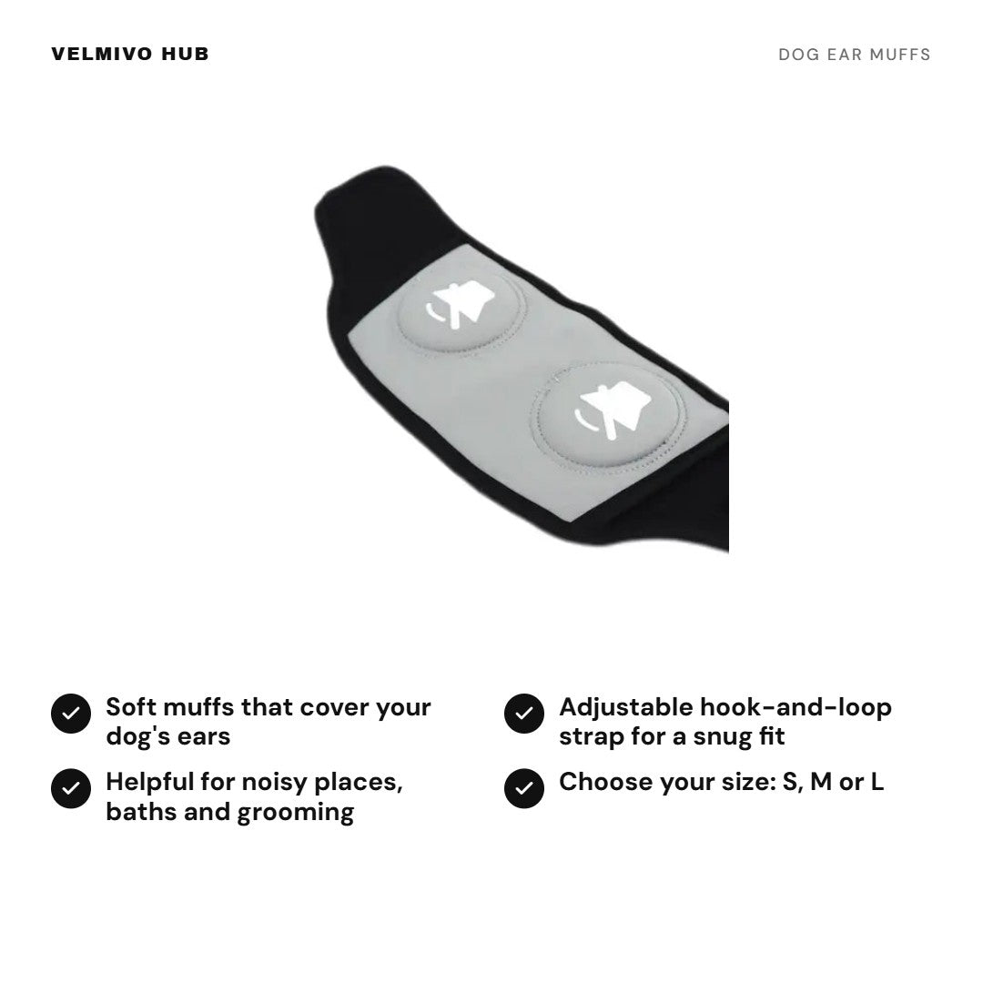 Dog ear muffs benefits
