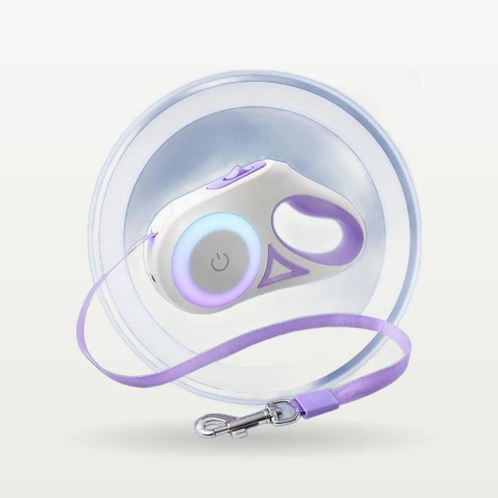 Retractable Dog Leash with LED Light, 3M or 5M