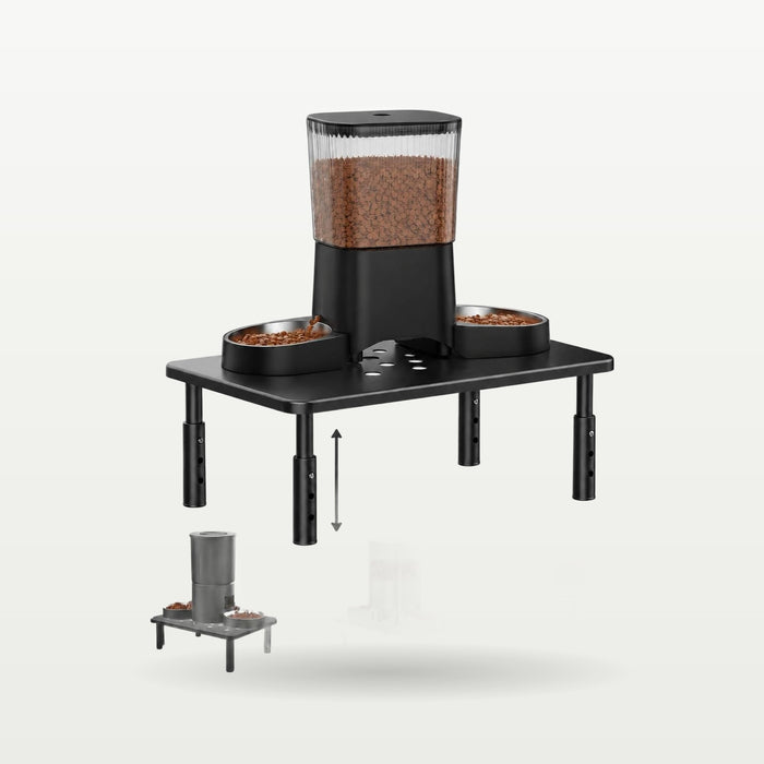 Raised Automatic Cat Feeder Stand – 3 Heights