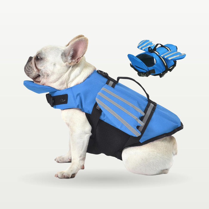 Dog Life Jacket with Wings & Chin Float
