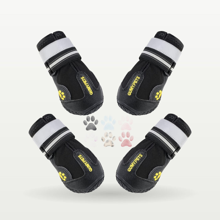 Dog Shoes & Paw Protectors (4-Pack)