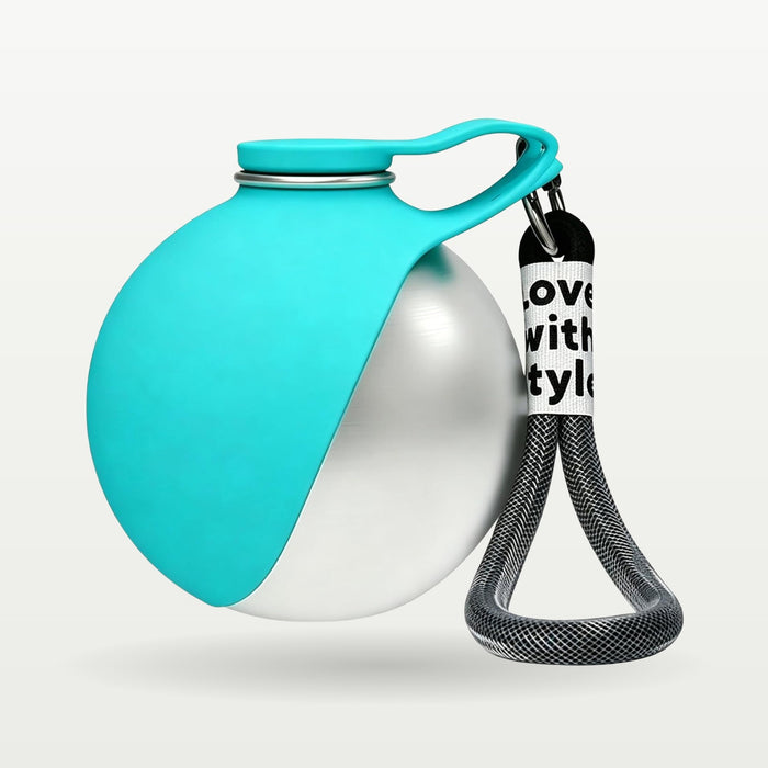 2-in-1 Travel Water Bottle & Bowl